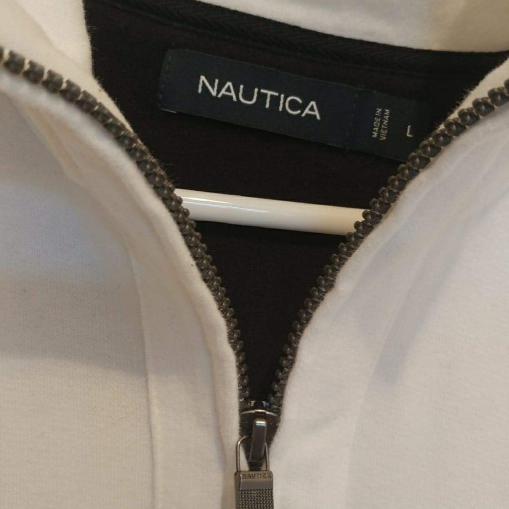 Nautica Fleece Quarter Zip Pullover - Picture 3 of 4